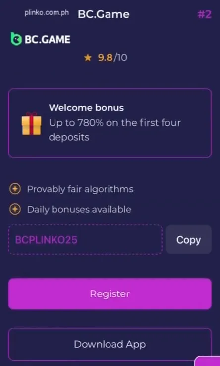 Gibt es eine Plinko App? Was man tats&auml;chlich erwarten kann